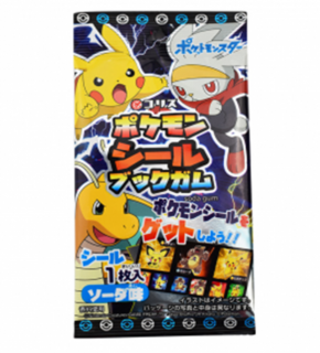 Pokémon Sticker Book Chewing Gum 
