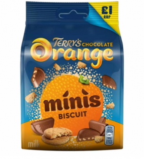 Terrys Chocolate Orange Minis Biscuit